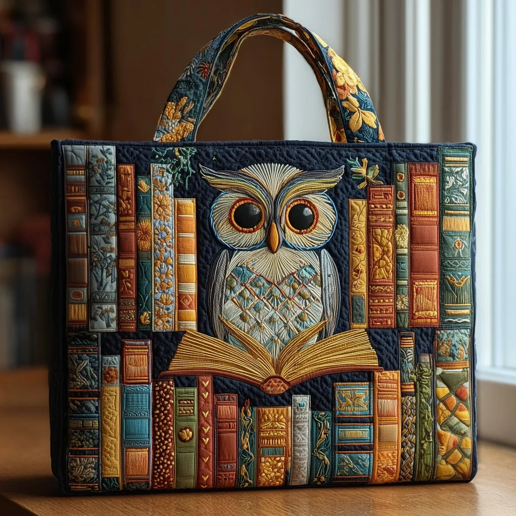 Handcrafted Owl Design Bag