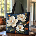 Handcrafted Bag with Magnolia