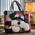 Handcrafted Bag with Schnauzer