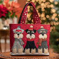 Handcrafted Bag with Schnauzer