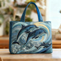 Handmade Bag with Dolphin