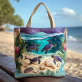 Handmade Bag with Lagoon