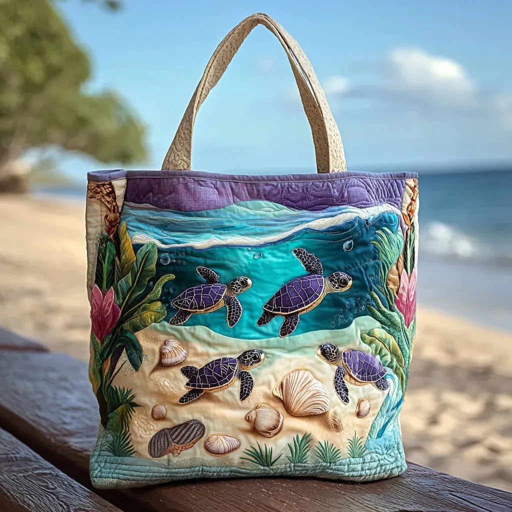 Handmade Bag with Lagoon