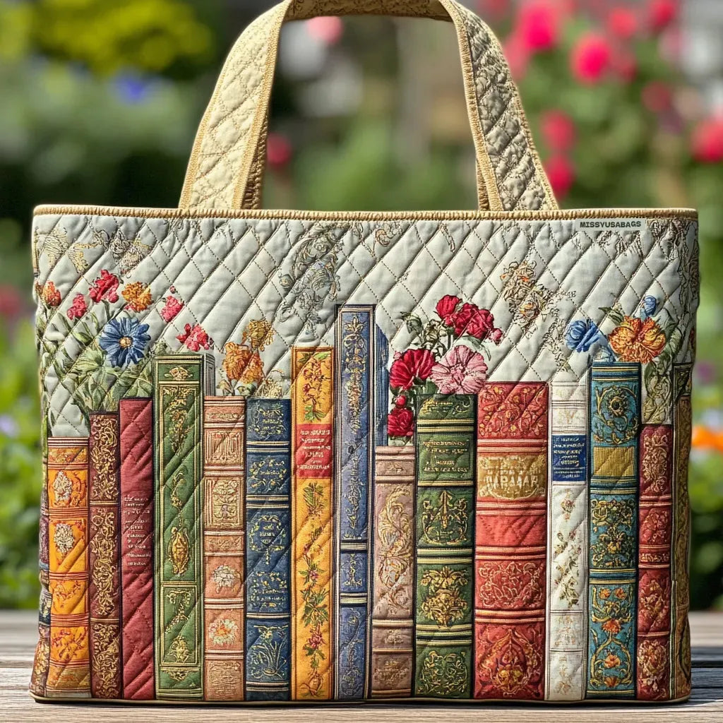 Handcrafted Bag with Library