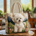 Handcrafted Bag with Dog Design