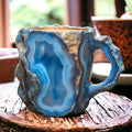 Mineral Coffee Mugs with Crystals