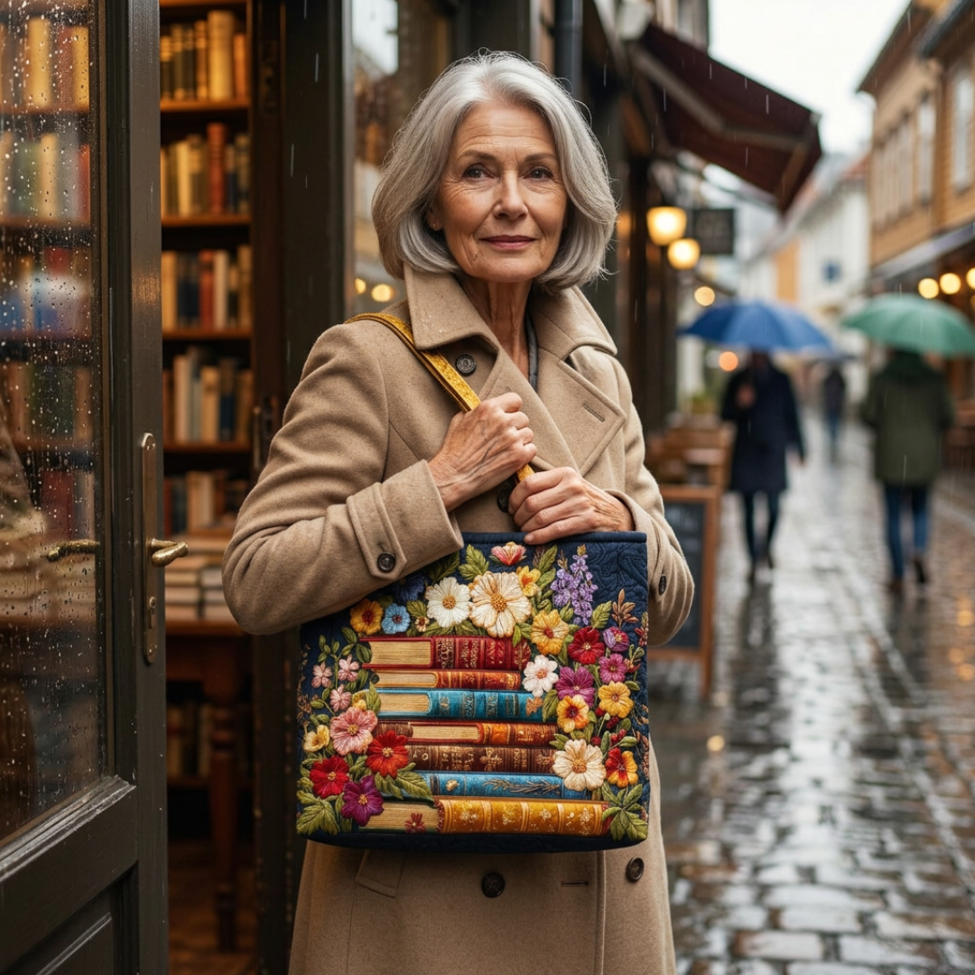 Handcrafted Bag with Floral Design