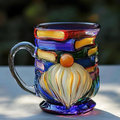 3D Artisan Mug for Book Lovers