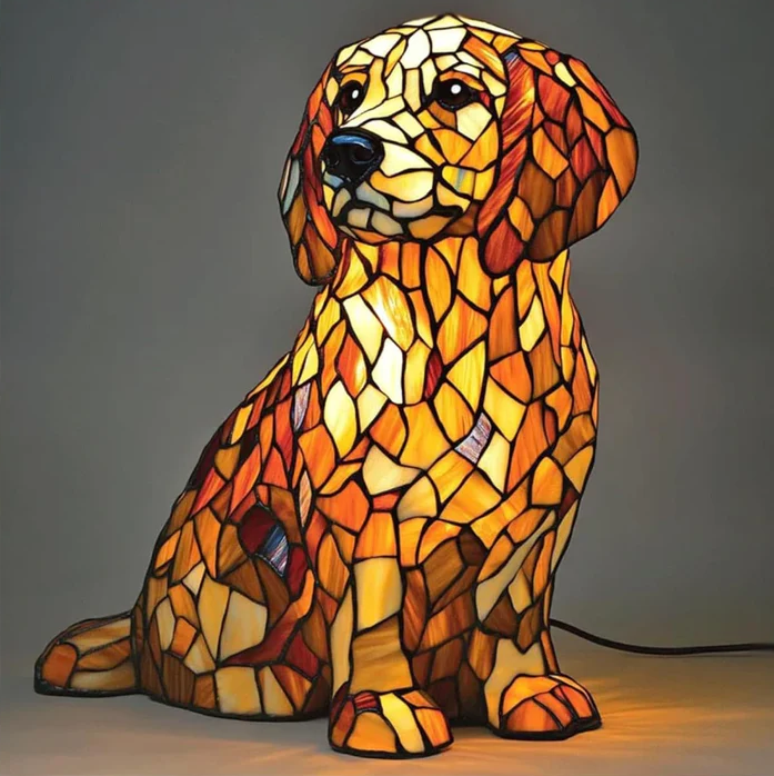 Spiritual Figure Golden Retriever Lily